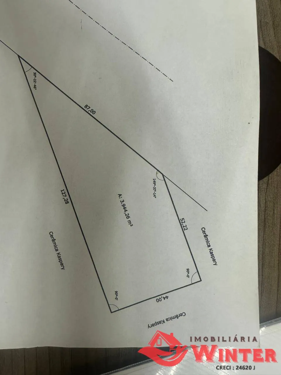 Imagem Área com 3.944 m2 frente para RS 452.
