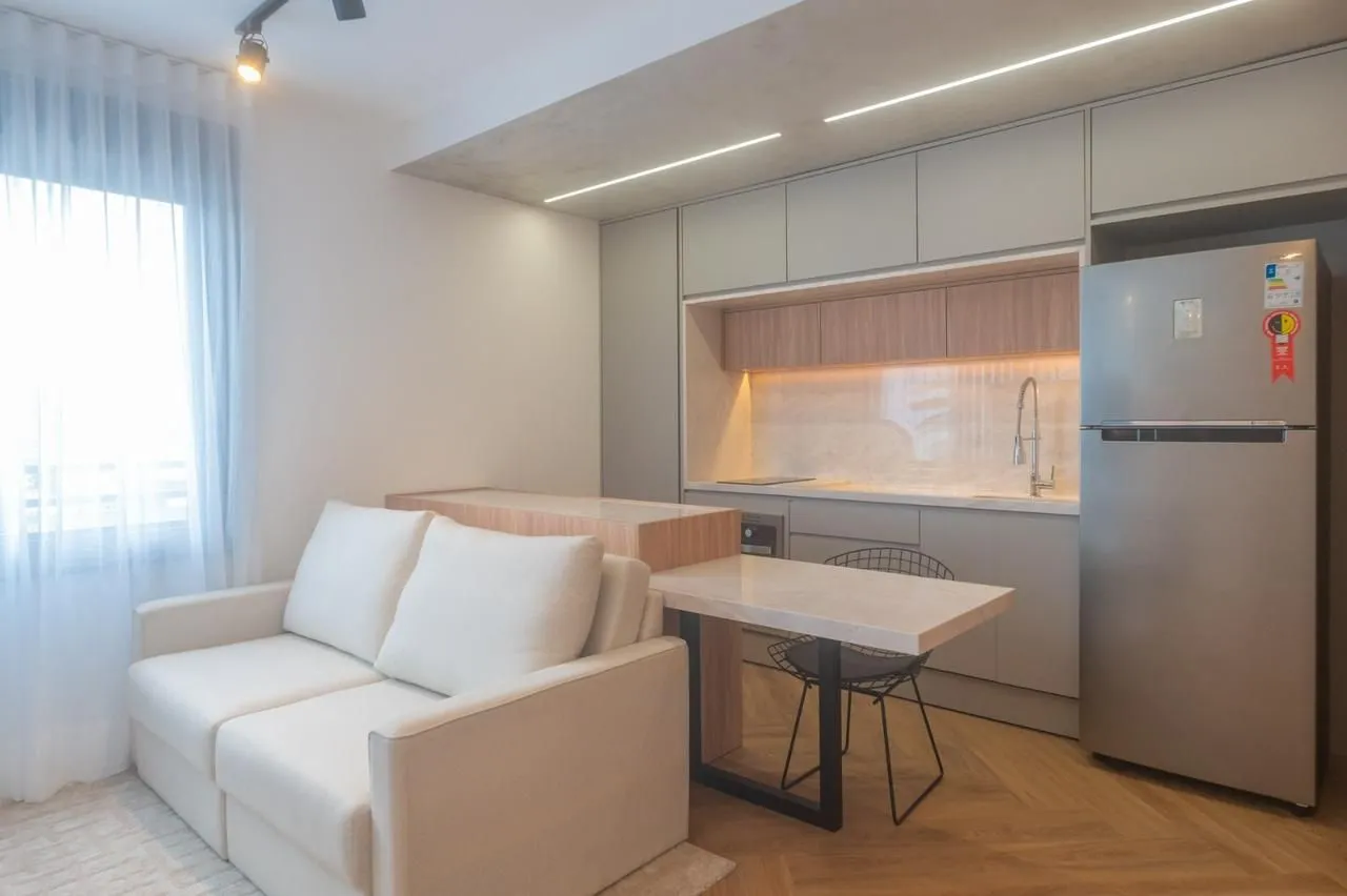 Imagem Apartamento tipo Stúdio, um dormitório em frente à Rendenção