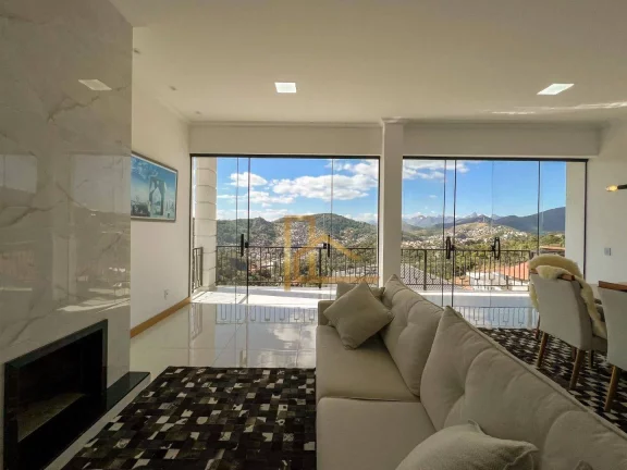 Imagem Casa dos Sonhos em Teresópolis – 4 Suítes, Área Gourmet , Piscina e Conforto na Barra do Imbuí