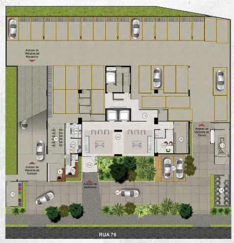 Imagem Apartamento à venda no bairro Jardim Goiás - Goiânia/GO