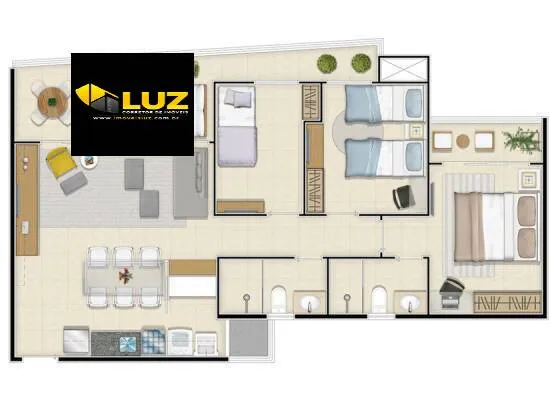 Imagem Felicitá Residencial no Cambeba