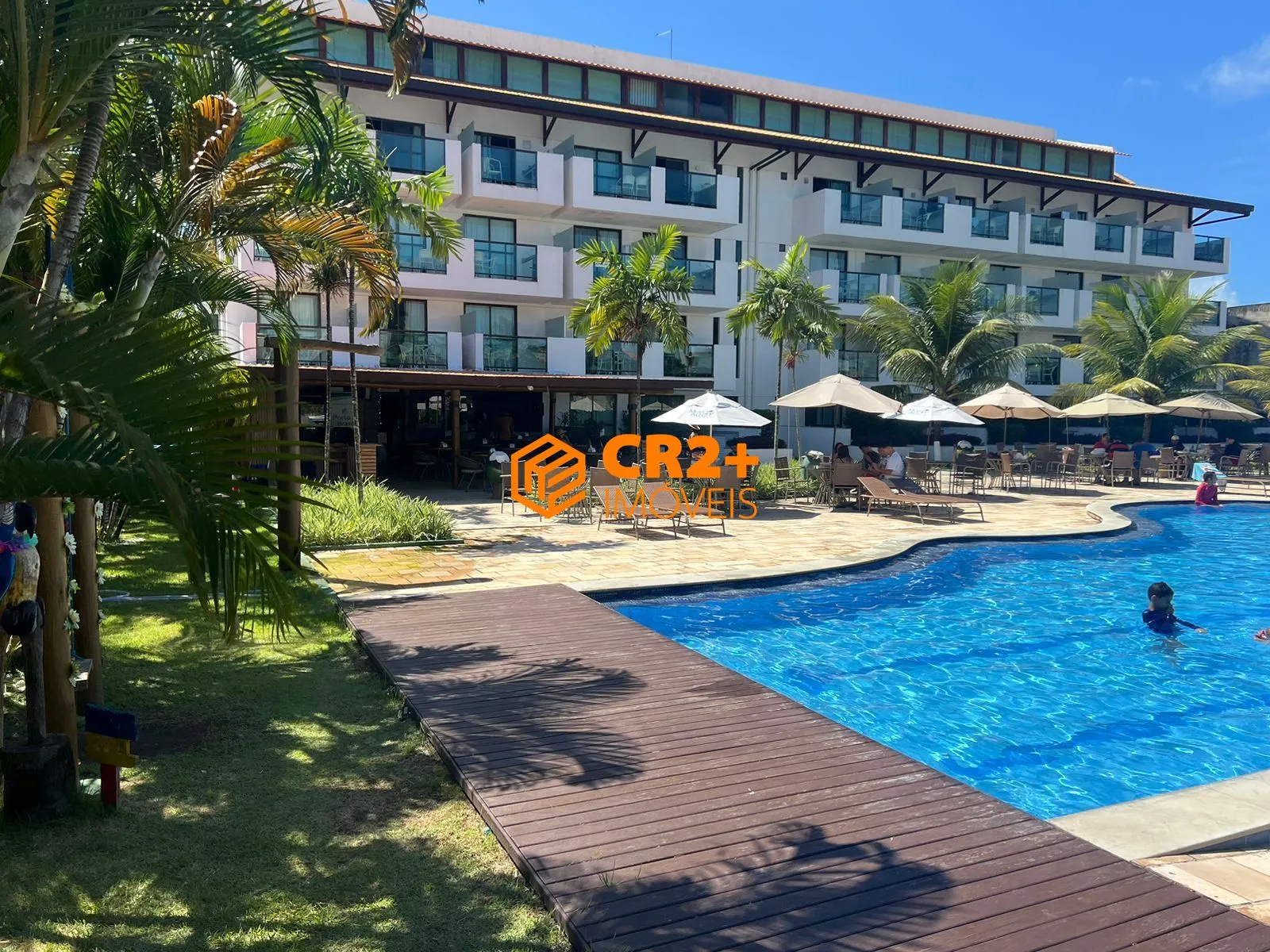 Imagem Vendo Flat 32m² em Porto de Galinhas MOBILIADO com Varanda gourmet