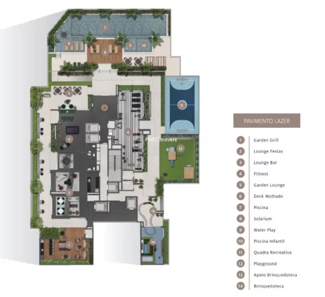 Imagem Apartamento com 46m² à venda no Brooklin.