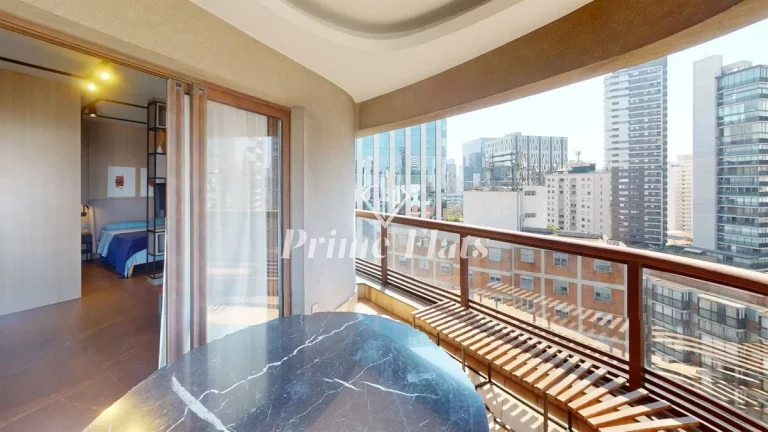 Imagem Flat disponível para venda no Cyrela by Pininfarina no Itaim Bibi, com 49m², 1 dormitório e 1 vaga