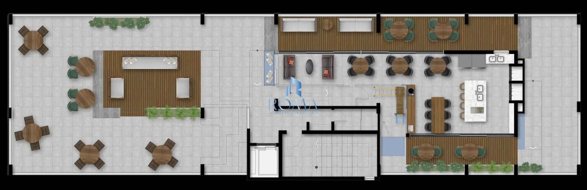 Imagem Apartamento com 3 suítes no Reserva Assunção