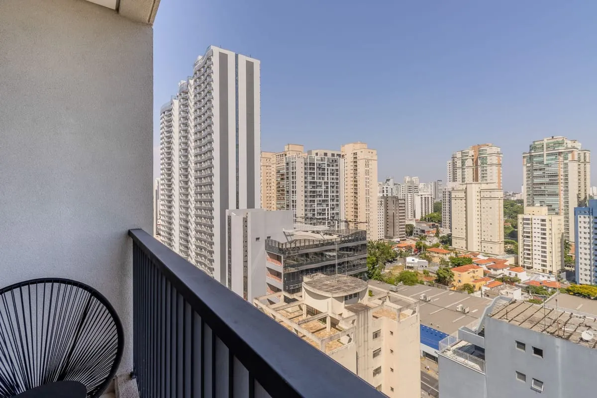 Imagem Apartamento com 1 Quarto para alugar, 27m² - Brooklin
