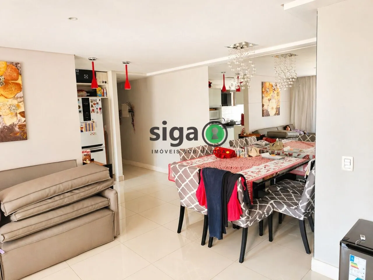 Imagem Apartamento de 103m² com 3 dormitórios e 2 vagas no Condomínio Fatto ? Lar São Paulo