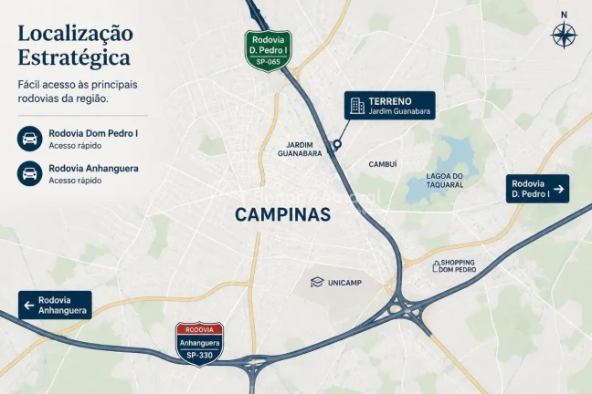 Imagem TERRENO COMERCIAL EM ZONA MISTA À VENDA - JARDIM GUANABARA - CAMPINAS

? Dois terrenos contíguos v...