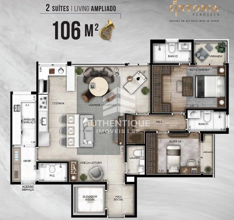 Imagem SINTONIA PERDIZES - Apartamento à venda em São Paulo/SP