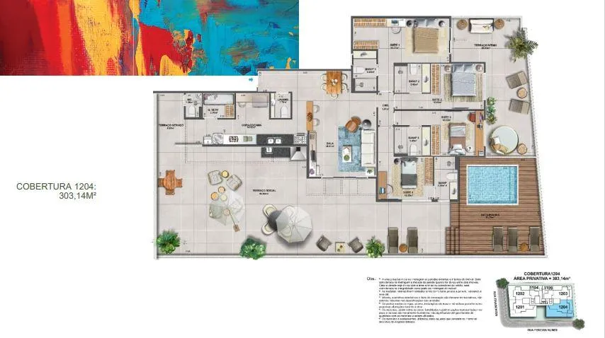 Imagem Apartamentos de Luxo no Ingá - 2 a 3 Vagas e Lazer Completo