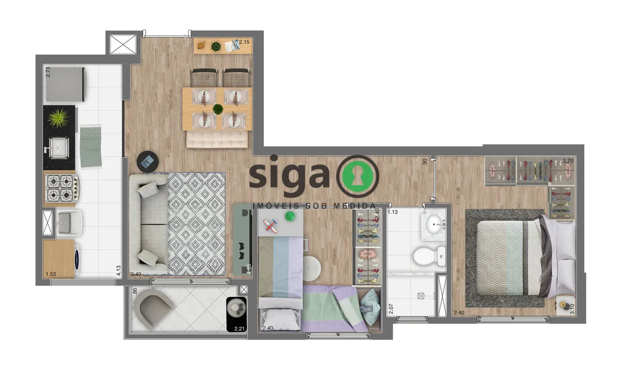 Imagem Apartamento para venda no Morumbi, São Paulo - SP