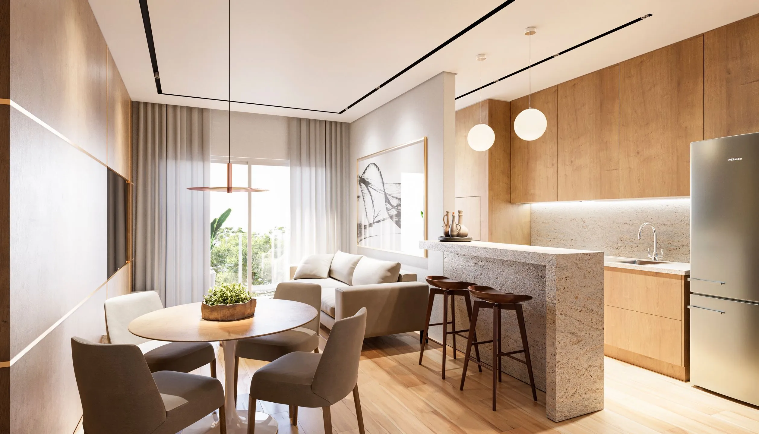 Imagem Apartamento à venda em Gramado, Av. Central, com 2 quartos, 68.61m2