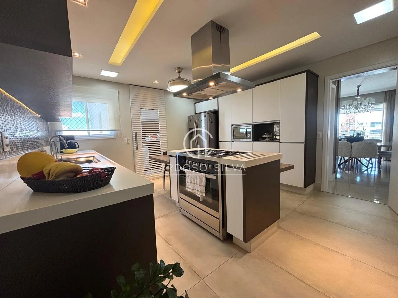 Imagem Espaço Cerâmica - Condomínio Premier - Apartamento de 162m2 com 03 suítes e 03 vagas de garagem - Lazer Completo