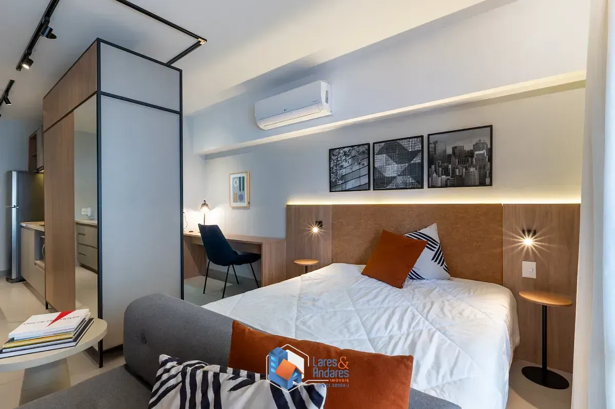 Imagem Studio para venda em Campo Belo com 1 quarto, 45m²