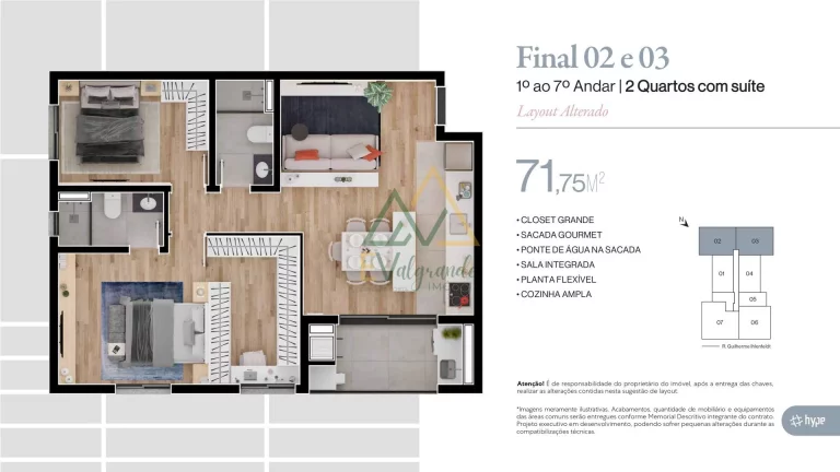 Imagem Apartamento à venda Bacacheri Curitiba PR