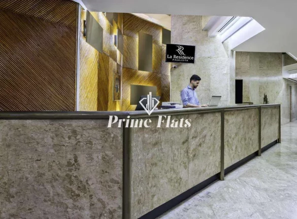 Imagem Flat disponível para venda no La Residence Paulista, com 42m², 1 dormitórios e 1 vaga
