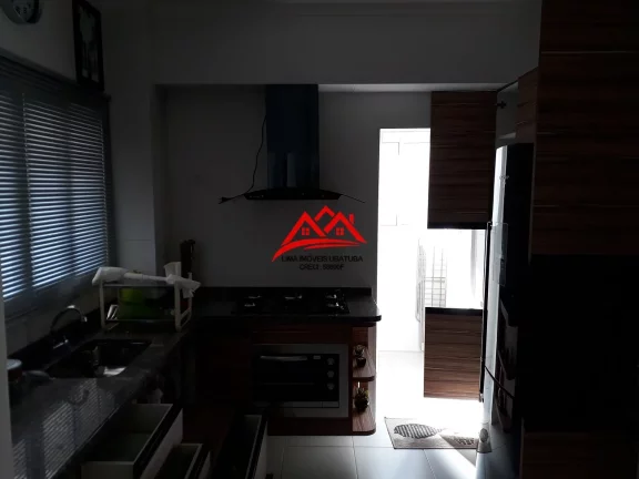 Imagem Apartamento à venda Itaguá, Ubatuba, com varanda gourmet, 3 suítes, lavabo, 2 vagas, piscina, sauna, academia