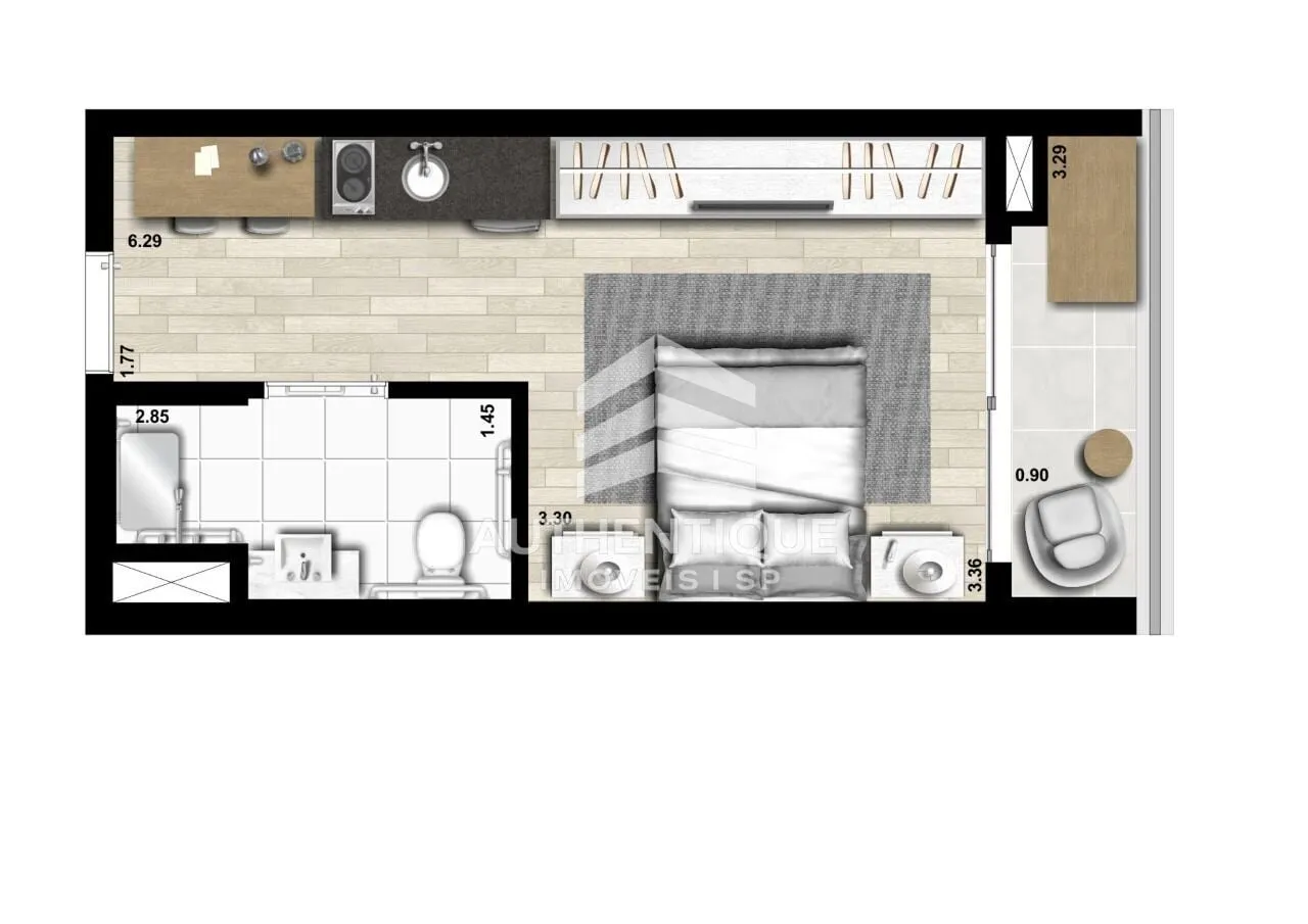 Imagem DOMY VILA MARIANA STUDIOS - Apartamento à venda em São Paulo/SP