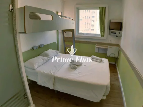 Imagem Flat disponível para venda no Ibis Budget Belo Horizonte Minascentro, com 23m² e 1 dormitório