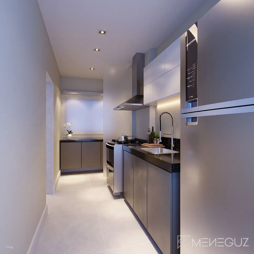 Imagem Residencial Versatto - Empreendimento de alto padrão de acabamento, com apartamentos de 2 e 3 quartos e lazer completo na cobertura