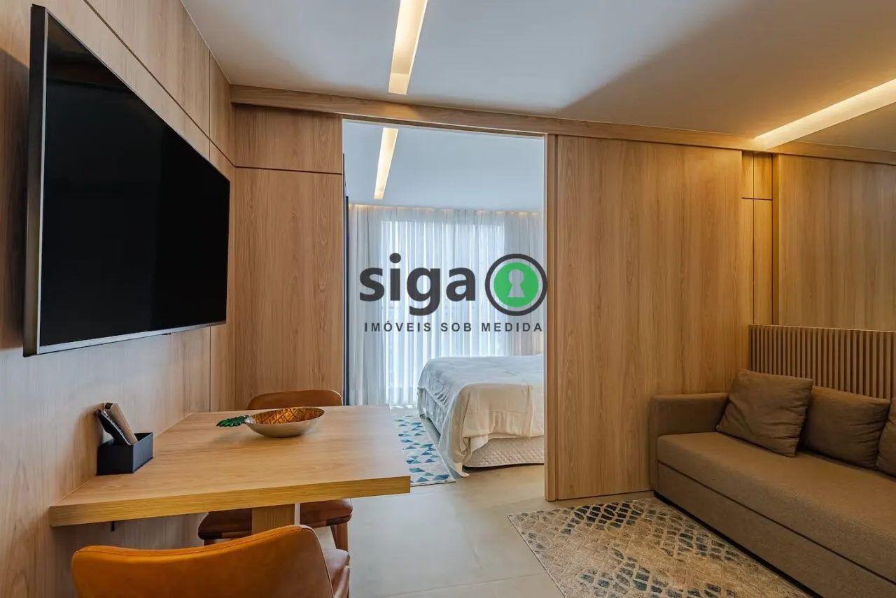 Imagem Apartamento com 1 dormitório para alugar, 27 m² por R$ 7.000/mês - Itaim Bibi - São Paulo/SP