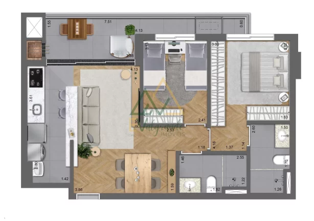 Imagem Apartamento à venda Bigorrilho Curitiba PR