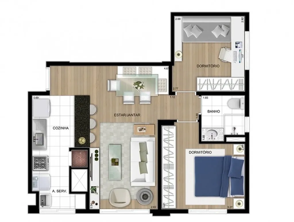 Imagem Apartamento em Jardim Carvalho