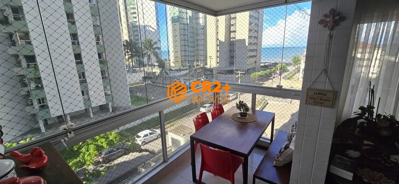 Imagem Apartamento 4 Quartos, 2 Suítes, 166m², Vista Mar - Piedade