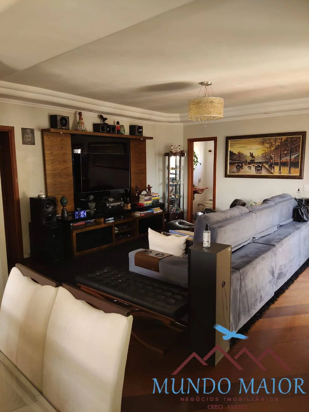 Imagem Apto com 3 quartos e 1 suite e 2 vagasa 150 m² Porteira fechada B.Jardim