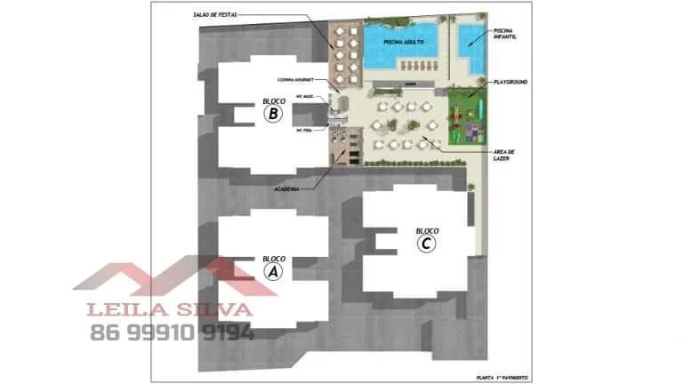Imagem Apartamento 3 dormitórios para Venda em Parnaíba, São Sebastião, 3 dormitórios, 1 suíte, 2 banheiros, 1 vaga