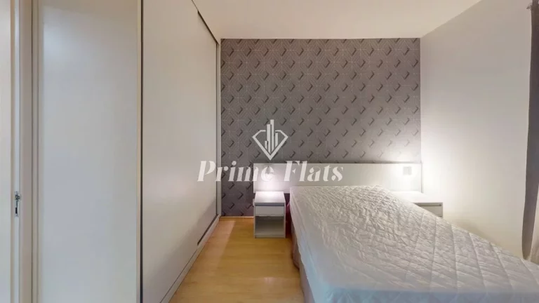 Imagem Flat disponível para locação no QI Intelligence Flat em Moema, com 37m², 1 dormitório e 1 vaga