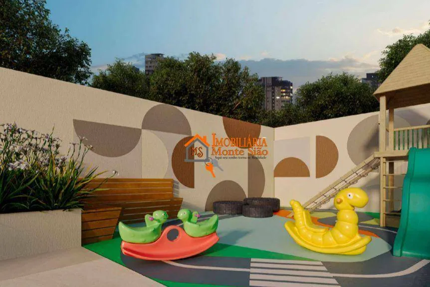 Imagem Apartamento com 2 dormitórios à venda, 40 m² por R$ 352.859,29 - Picanco - Guarulhos/SP
