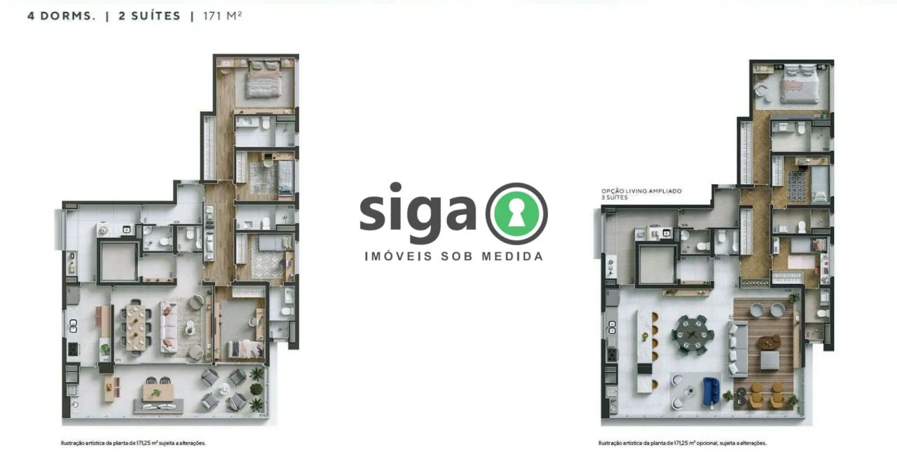 Imagem Apartamento para venda em Perdizes 4 dormitórios, São Paulo - SP