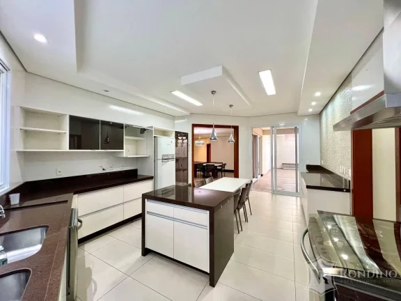 Imagem Casa de alto padrão com 4 dormitórios, gourmet integrado e terraços
