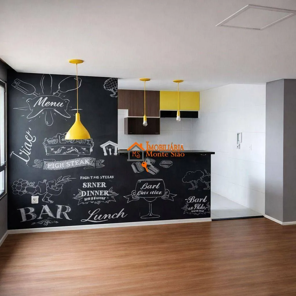 Foto do imóvel Apartamento com 2 dormitórios à venda, 48 m² por R$ 260.000,00 - Água Chata - Guarulhos/SP