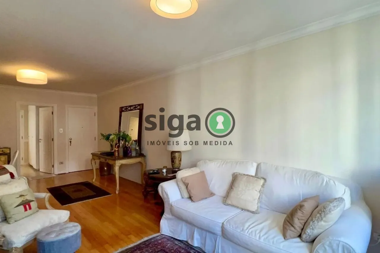 Imagem Apartamento com 141m², 3 dormitórios e 2 vagas - Jardins - São Paulo/SP