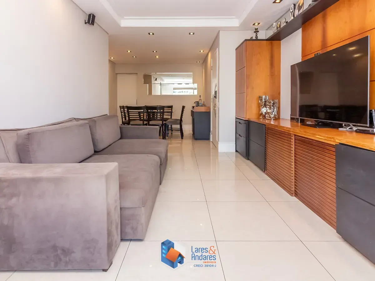 Imagem Apartamento para venda em Moema com 3 quartos, sendo 1 suíte, 107m²