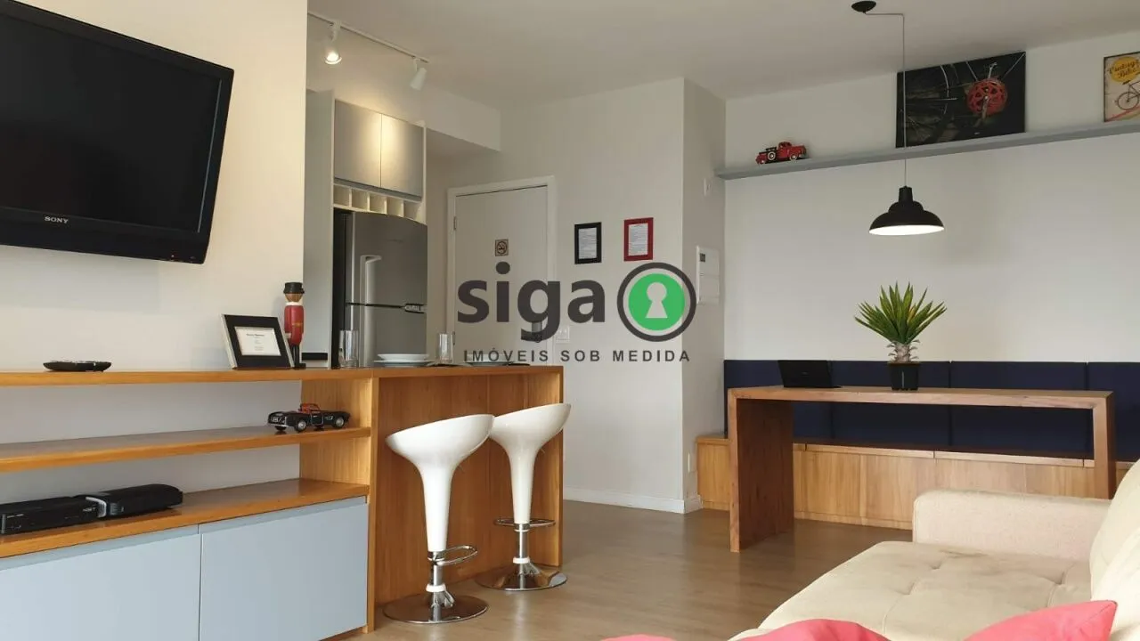 Imagem Flat com 1 suíte, 52 m² á venda - Rua Henri Dunant, 1066 - Chácara Santo Antônio