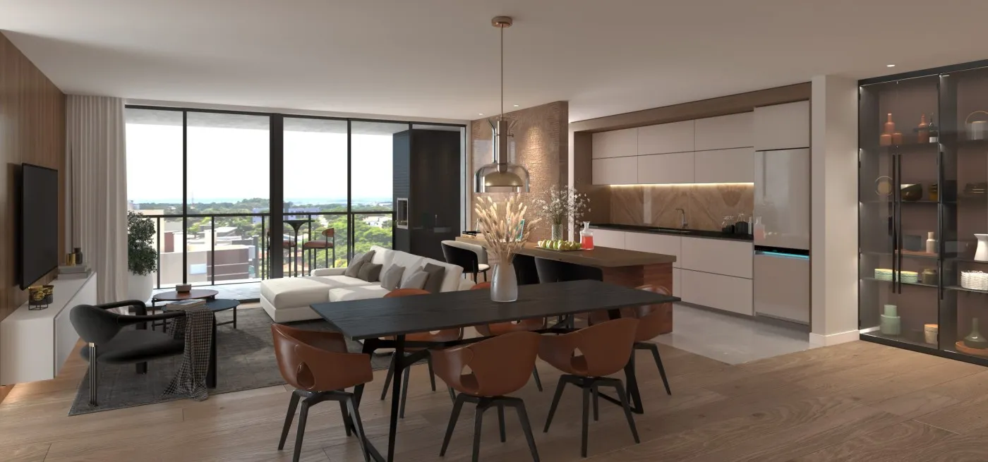 Imagem Apartamento de 2 e 3 dormitórios, no bairro Bacacheri 94mts².