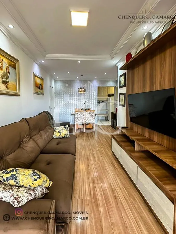 Imagem Apartamento à venda no Flex Jundiaí, 66m², varanda fechada e vista Serra do Japi