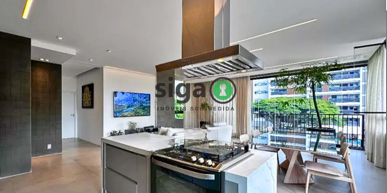 Imagem Apartamento à venda com 157m², 2 suítes e 2 vagas no Brooklin