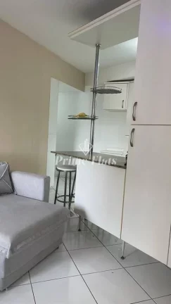 Imagem Flat disponível para locação no Moema Studium, com 35m², 1 dormitório e 1 vaga de garagem