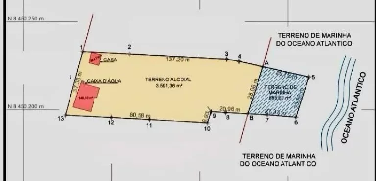 Imagem TERRENO EXCLUSIVO BEIRA MAR - CASSANGE