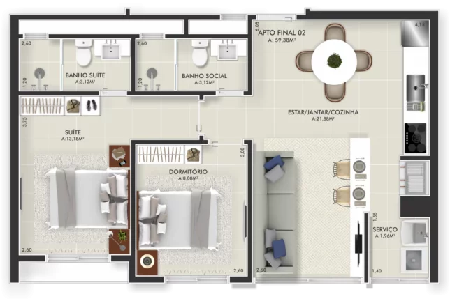Imagem Ilha Bella - Apartamento à venda no bairro Navegantes - Capão da Canoa/RS