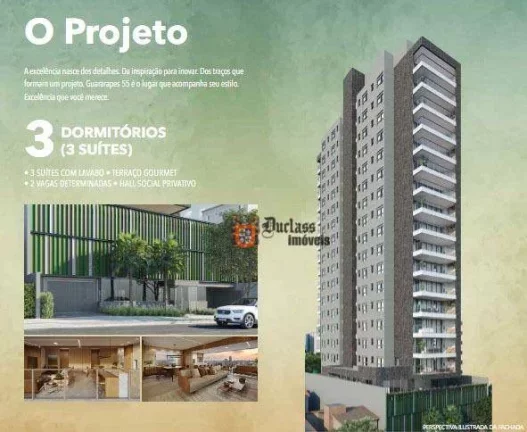Imagem Apartamento com 3 dormitórios à venda, 141 m² a partir de R$ 1.906.000 - Brooklin Novo - São Paulo/SP