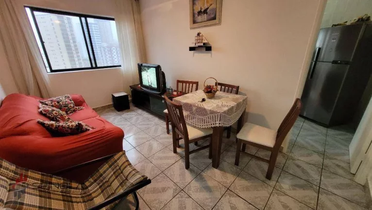 Imagem Apartamento com 1 dormitório à venda, 49 m² por R$ 280.000,00 - Vila Caiçara - Praia Grande/SP