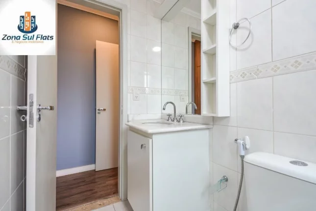 Imagem Apartamento à Venda Na Vila Gumercindo Com 2 Dormitórios Sendo 1 Suíte e 1 Vaga