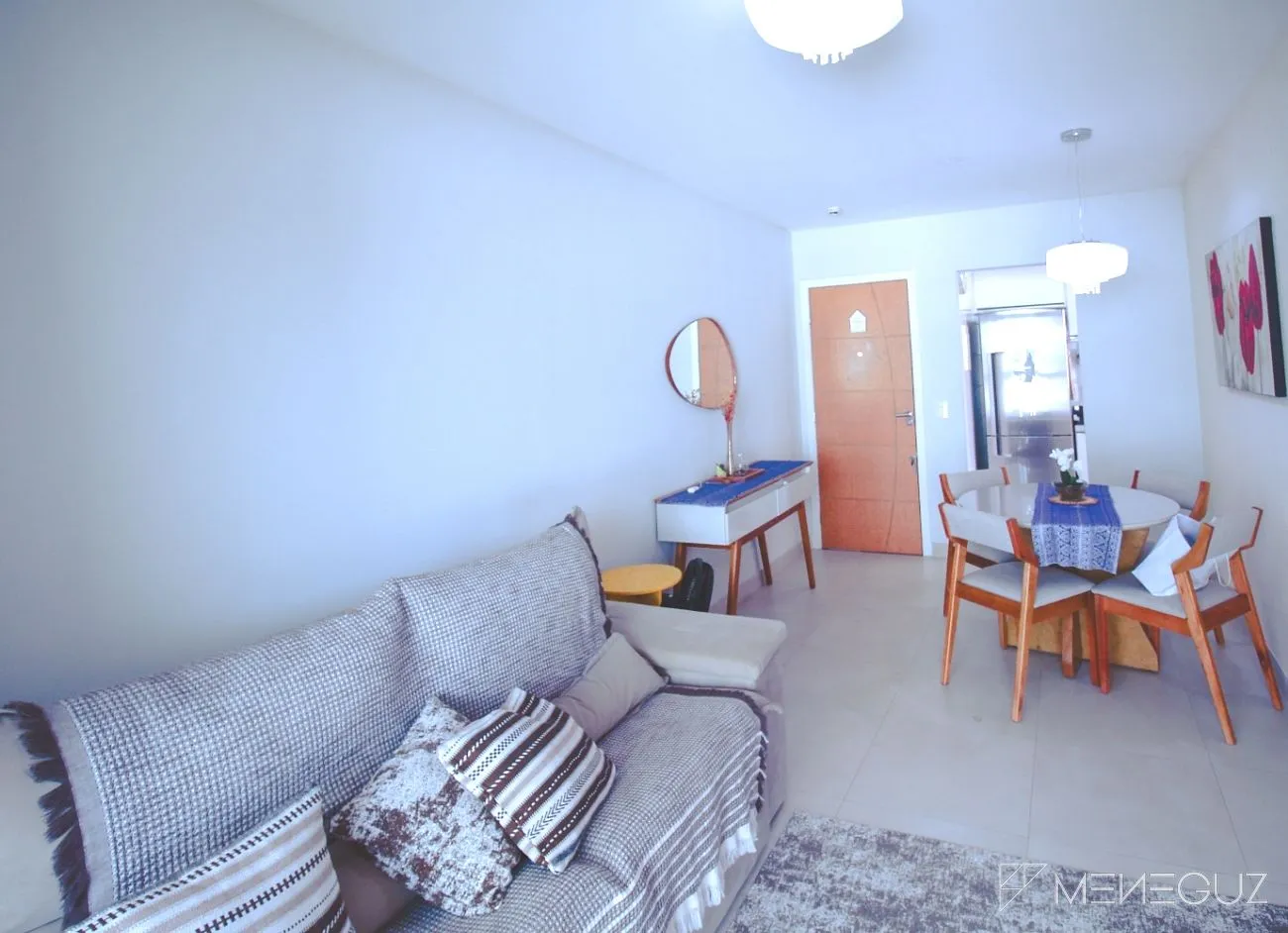 Imagem Apartamento 3 quartos Guarapari Praia do Morro, totalmente mobiliado e decorado de frente para rua sol da manhã