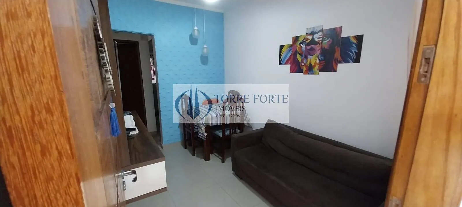 Imagem Casa Terrea em condominio com 2 quartos 1 vaga na Vila Mirim Praia Grande