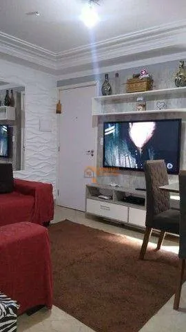 Imagem Apartamento com 2 dormitórios à venda, 56 m² por R$ 282.000,00 - Santa Clara - Guarulhos/SP